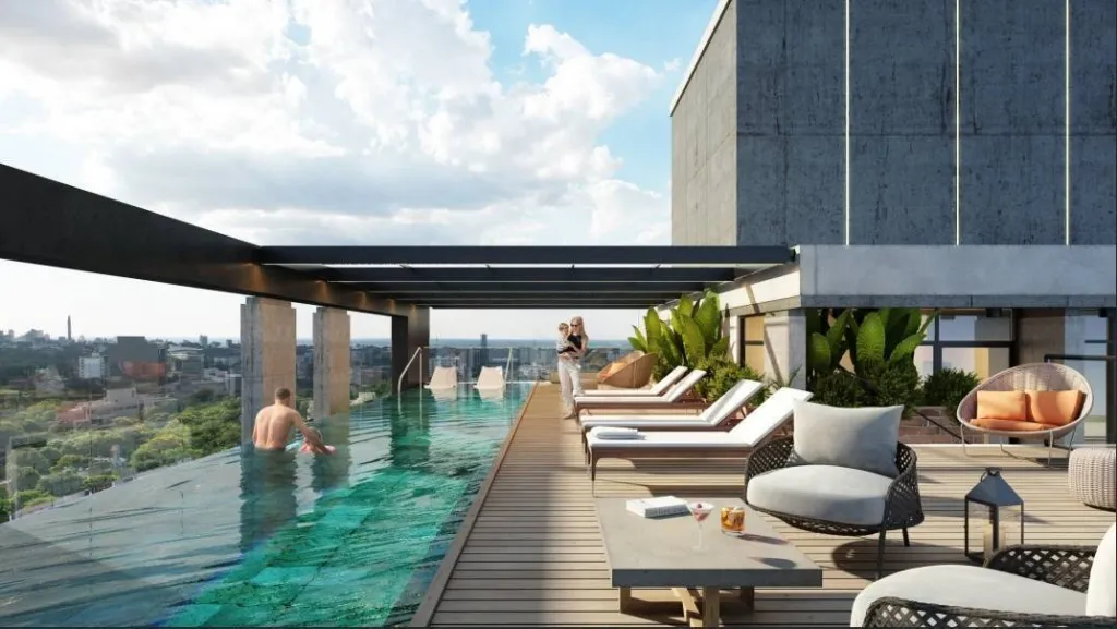 En venta! Departamento en pozo en First Morra, en el corazón de Villa Morra ID 44709 — foto 2