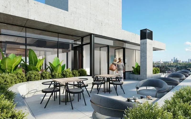 En venta! Departamento en pozo en First Morra, en el corazón de Villa Morra ID 44709 — foto 3