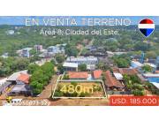 𝗧𝗘𝗥𝗥𝗘𝗡𝗢 𝗘𝗡 𝗘𝗦𝗤𝗨𝗜𝗡𝗔 – 𝗔́𝗥𝗘𝗔 𝟴 | 𝗔𝗟𝗧𝗢 𝗣𝗢𝗧𝗘𝗡𝗖𝗜𝗔𝗟 𝗗𝗘 𝗗𝗘