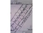 VENDO 5 TERRENOS JUNTOS EN VILLA ELISA, SOL DE AMERICA COD 5903