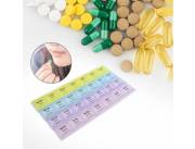 PASTILLERO SEMANAL CON COMPARTIMIENTOS PARA CADA DIA