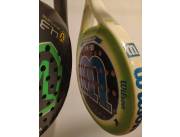 VENDO PALAS PADDLE WILSON Y BABOLAT 2x1