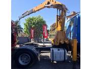 SCANIA T124 400 GRUA