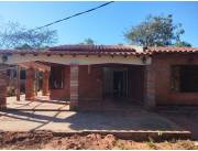 VENDO CASA CON 4 TERRENOS EN GUAYIBITY-1, ITAUGUA COD 5800