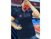 ▪️Remera de Cerro porteño Ciclon para dama, con cuello