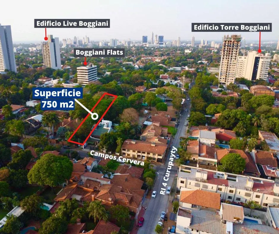 En Venta Terreno baldío en Barrio Mcal. Estigarribia - Asunción V241 — foto 2