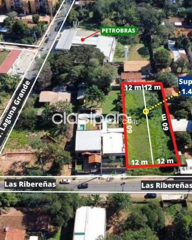 Terrenos - VENTA DE AMPLIO TERRENO SAN LORENZO – ZONA AVDA. LAGUNA GRANDE 💰 PRECIO USD 230.000 ✨