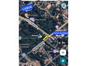 Terreno en alquiler en esquina – Areguá