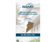 MOLDURA DECORATIVA PARA USO EXTERNO | ALERO MB-100