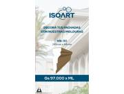 MOLDURA DECORATIVA PARA USO EXTERNO | ALERO MB-110