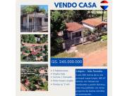 VENTA- CASA - TERRENO 360M2- LIMPIO, ISLA ARANADA A 200 MTS DE LA RUTA LUQUE LIMPIO