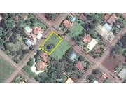 Vendo terreno en Hohenau centro 877M2