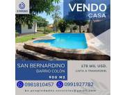 📍VENDO CASA EN SAN BERNARDINO - BARRIO COLÓN !!!..