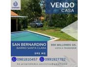 📍VENDO CASA EN SAN BERNARDINO - BARRIO SANTA CLARA !!!..