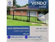 📍VENDO CASA EN SAN BERNARDINO - PUERTA DEL LAGO!!!..
