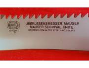 CUCHILLO SUPERVIVENCIA,DISEÑO ALEMAN,TIENE UNA CAPSULA CON UTILES DE SUPERVIVENCIA,EL TAPO