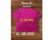 BLUSA FUCCIA XXL -OFERTA