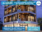 DPTO de 2 DORMS. en ENCARNACION - A Estrenar!! Disponible desde Marzo 2026