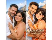 Fotos convertidas en arte personalizado 🎨✨