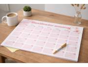 PLANIFICADOR MENSUAL A4 🌸