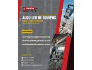 ALQUILER DE EQUIPOS MENORES