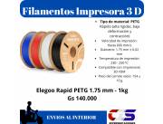 FILAMENTOS PARA IMPRESORAS 3D MARCA ELEGOO