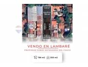 EXCELENTE PROPIEDAD SOBRE DEFENSORES DEL CHACO