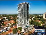 Departamento de dos dormitorios en altura.