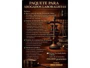 PAQUETE PARA ABOGADOS LABORALISTAS