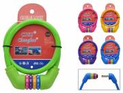 CADENA 80 CM CON CANDADO A COMBINACION 50% OFF