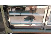 Exhibidora de empanadas. Exhibidores metálicos