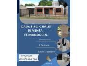 CASA A ESTRENAR - FNDO DE LA MORA ZONA NORTE