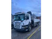 Scania P310 6x2 Grua 2223 con mando a distancia