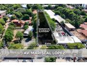 Vendo terreno de 2692m2 sobre Mcal. López