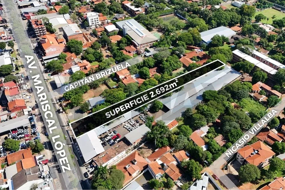 Vendo terreno de 2692m2 sobre Mcal. López — foto 2