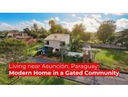 Vivienda moderna cerca de Asunción, ubicada en la urbanización cerrada Arapotí adler433