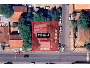 En Venta AMPLIO TERRENO EN SAN LORENZO EN ESQUINA 27x27,80(750M2)