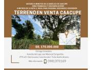 Vendo Terreno en Caacupe