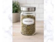 Etiquetas para frascos de especias – Vinilo resistente al agua