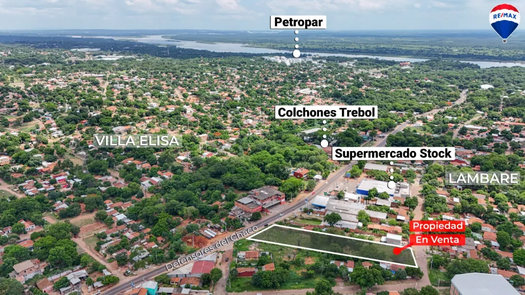 Alquiler - Terreno de 2901 m2 - Barrio Puerto Pabla, Lambaré. — photo 3