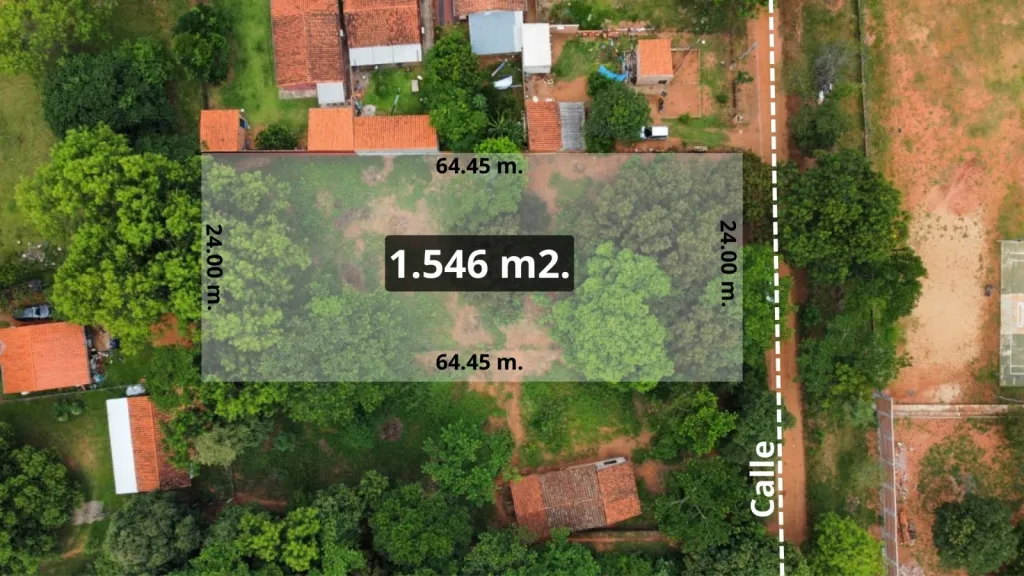Terreno de 1.546 m2 en Luque Cañada San Rafael — foto 3