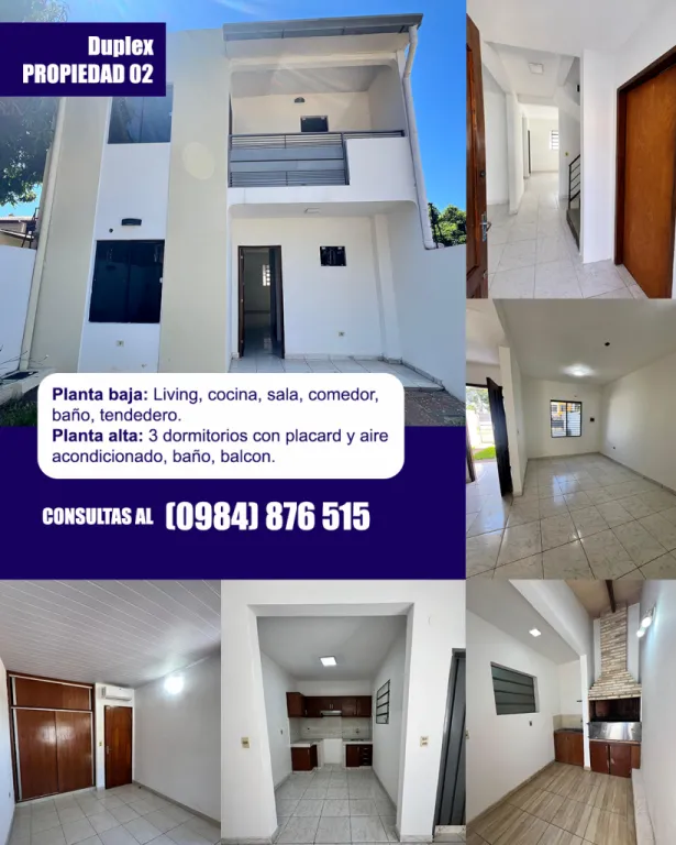 VENDO PROPIEDAD COMPLETA CASA+DUPLEX+TERRENO — foto 2