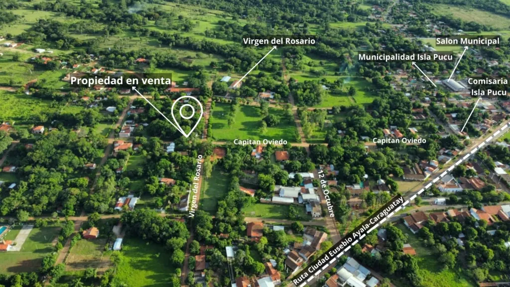 Terreno de 2.576 m2 en esquina en Isla Pucu Cordillera — foto 3