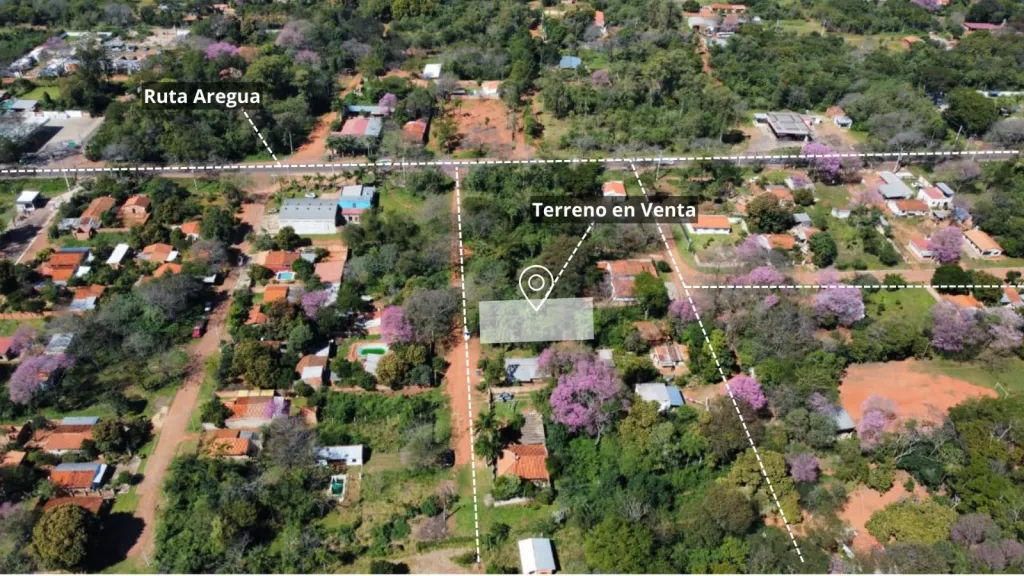 Terreno de 360 m2 en Aregua Barrio San Roque — foto 2