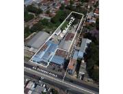 VENDO AMPLIO INMUEBLE COMERCIAL DE 6.844 m2 SOBRE RUTA PY02 KM 10 EN SAN LORENZO
