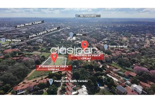 VENDO TERRENO 646 M2 FERNANDO DE LA MORA ZONA NORTE CERCA DE VILLA OLIMPIA — foto 2