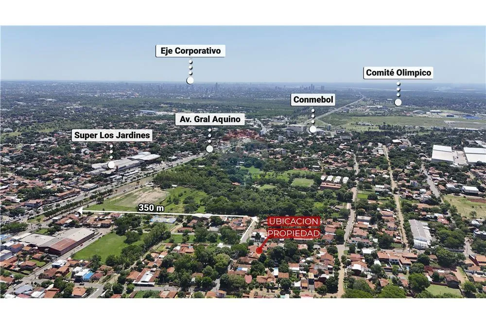 Casa en Venta en Primer Barrio Luque sobre calle asfaltada — foto 3