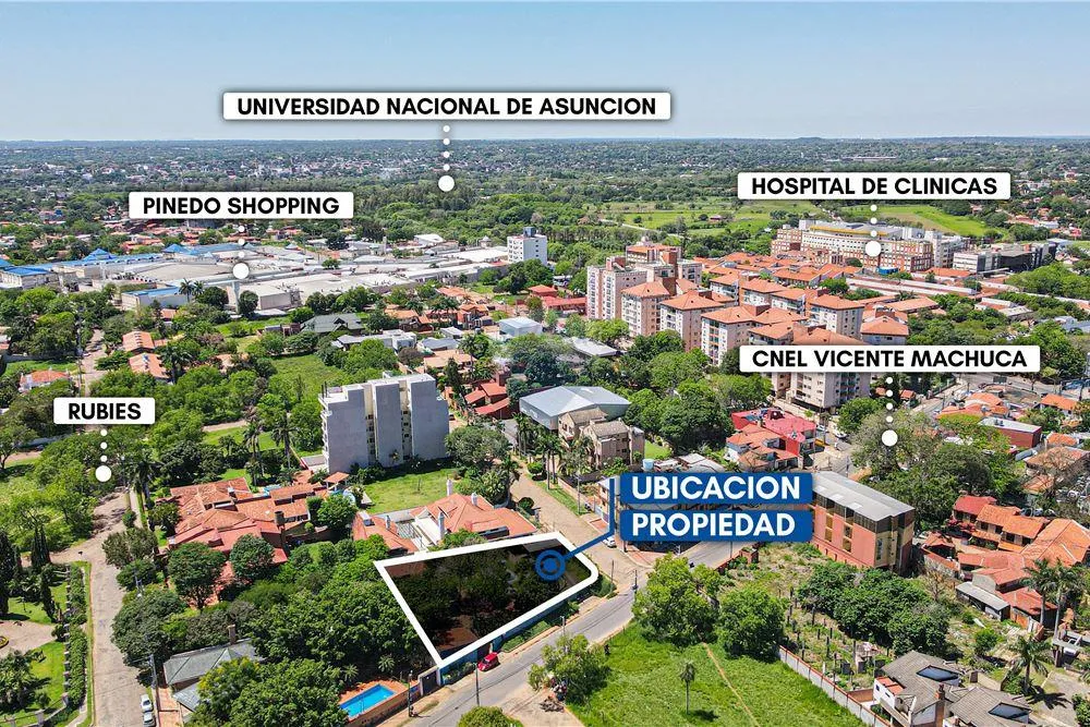 VENDO TERRENO CON CASA A DEMOLER, EN SAN LORENZO — foto 2