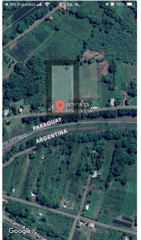 NANAWA, PTO ELSA, PROX. CLORINDA: REMATE!! 6.586 M2, DOCUMENTACION EN REGLA, RURAL, COMER — foto 2