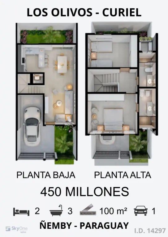 VENDO DUPLEX A ESTRENAR – AV. CURIEL - ÑEMBY — foto 2